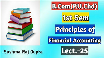 Branch Accounting-6/Principles Of Financial Accounting/B.Com-1st Sem/PU.Chd/Other Uni