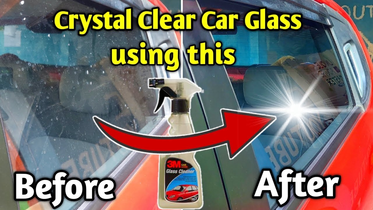 Get Crystal Clear Shine on Car Windshield instantly