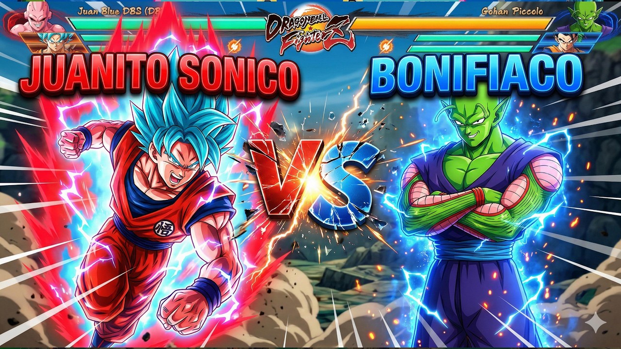JUANICO vs BONIFIACO | Dragon Ball FighterZ 