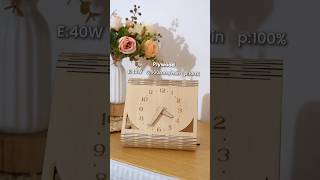 40W Laser Engraving a Wooden Desk Clock | AlgoLaser Alpha MK2
