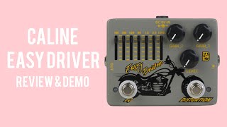 The BEST budget pedals - Caline Easy Driver Distortion and EQ Pedal Review