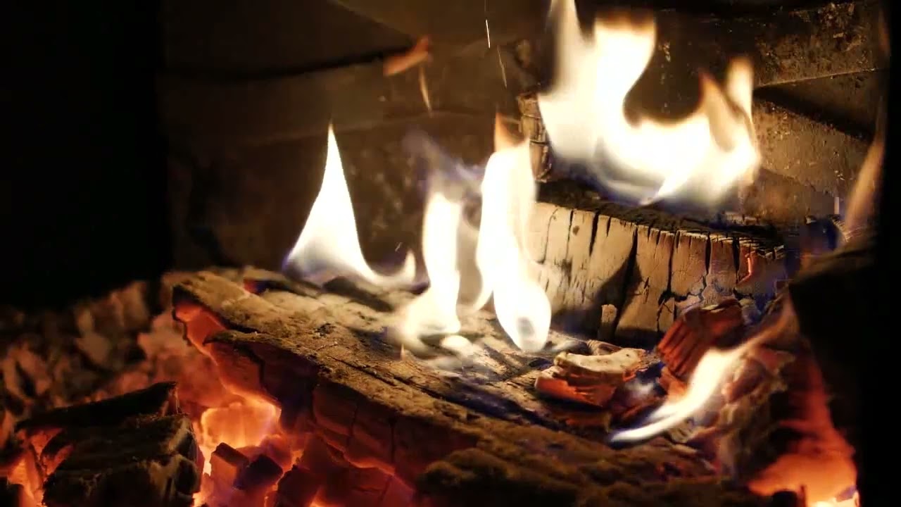 Relaxing sound of a wood fire for 2 hours - zen place - relax time