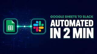 Automate Google Sheets to Slack in 2 Minutes (Free n8n Tutorial)
