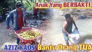 MASYAALLAH‼ Mas Aziz Kaos Ternyata Mau Bantu Orang Tua