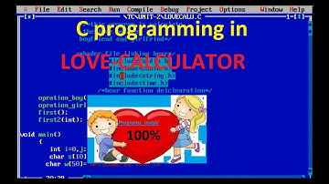 How to create  love-calculator in c/c++ ||0% graphics|| by Programs magic