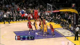 Blake Griffin Sick One Handed ALLEY-OOP vs. Lakers