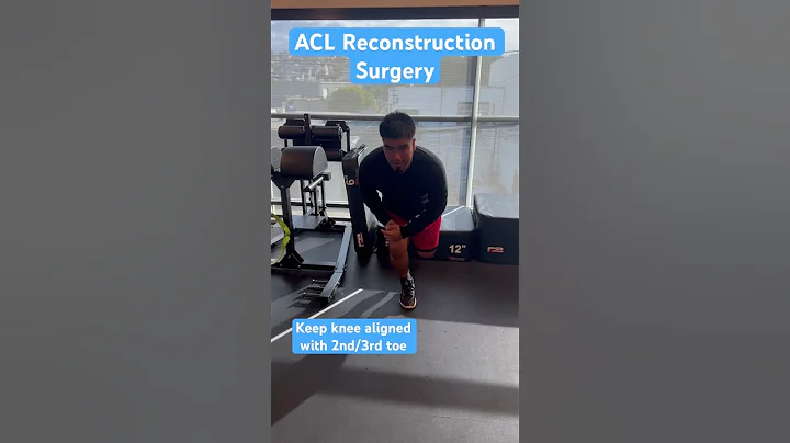 ACL Reconstruction Surgery: do this before running or jumping (landing mechanics) #shorts