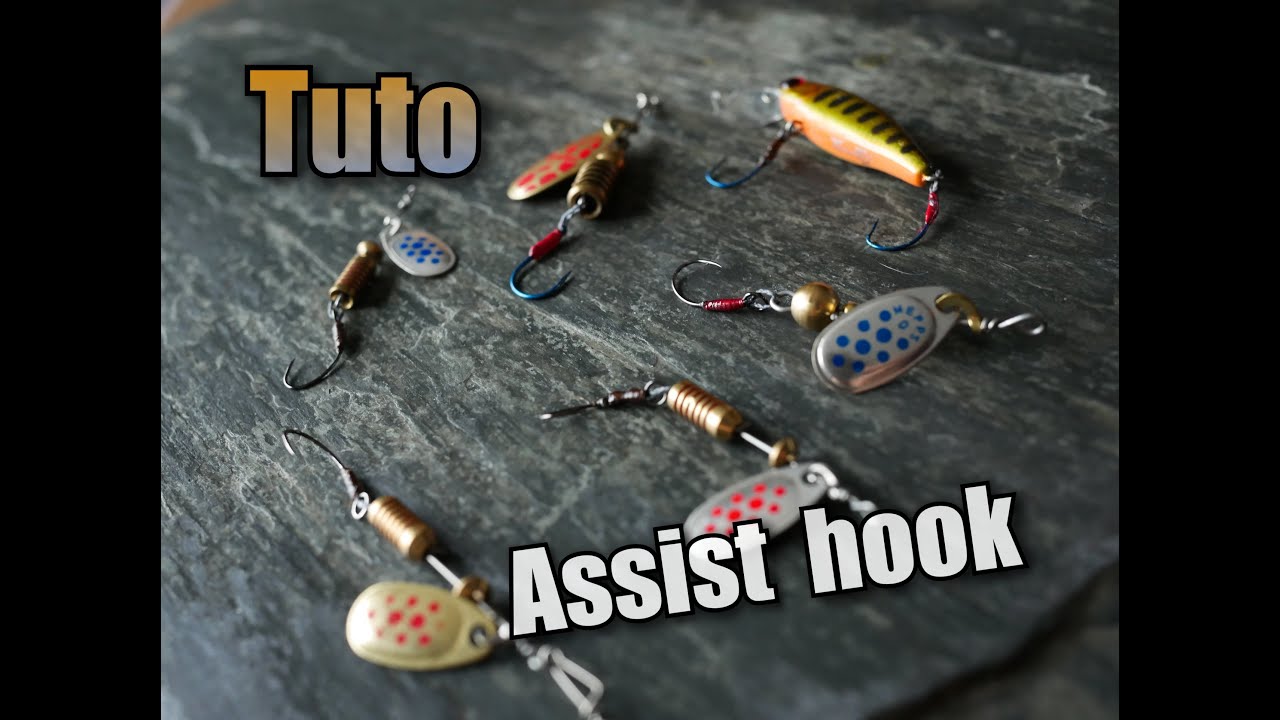 Tuto montage: cuillères avec hameçons Assist hook - YouTube