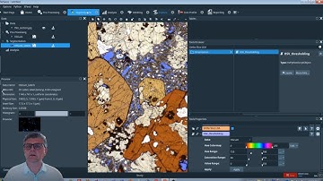 Optical Thin Section Pore Space Characterization in HSV colorspace using PerGeos Software