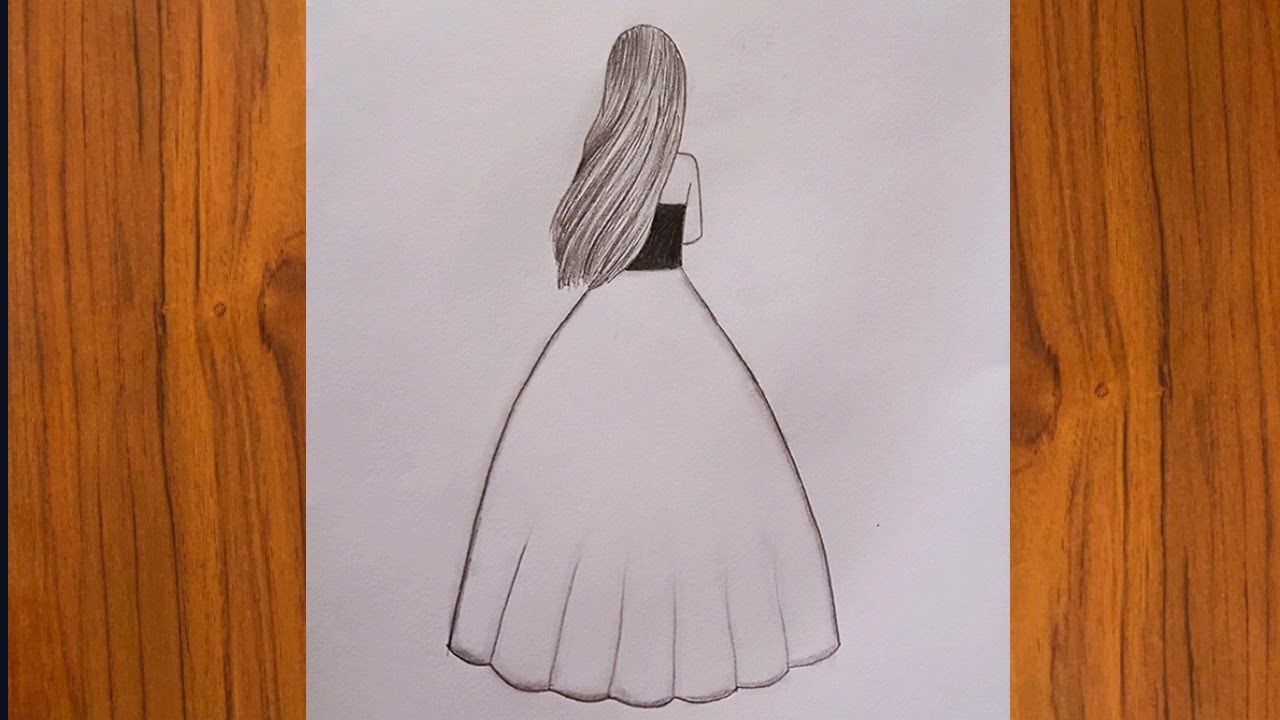 How to draw a beautiful girl || easy girl drawing step by step #girl # ...