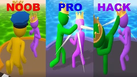 NOOB vs PRO vs HACKER in Giant Rush! Max Level