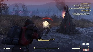 Fallout 76 Bloodied explosive Fixer Showcase