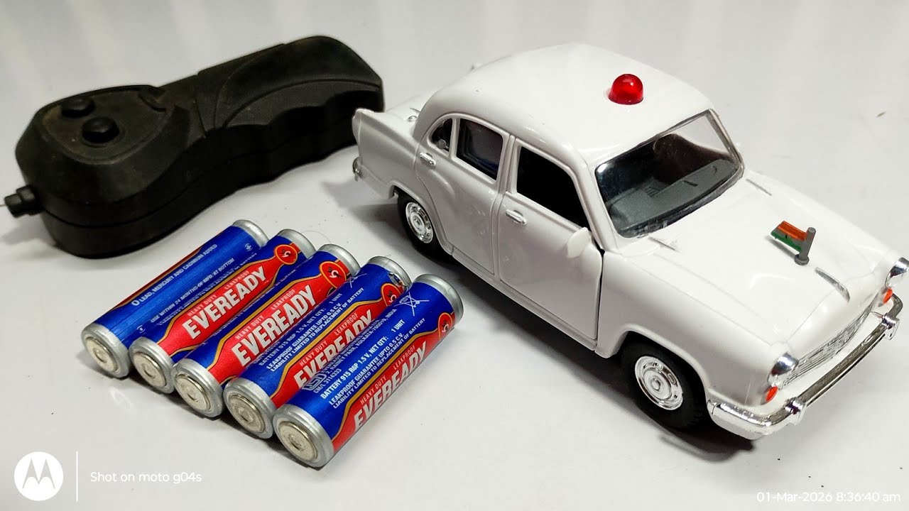 Unboxing Pull Back Action Ambassador VIP Car, Radio Control Car, Future 09 