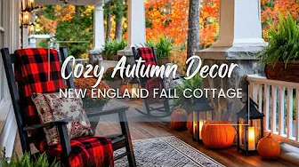 New England Fall Cottage: Cozy Autumn Decor Inspiration