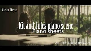 Kit and Jules scene (piano sheets) (Down a Dark Hall)