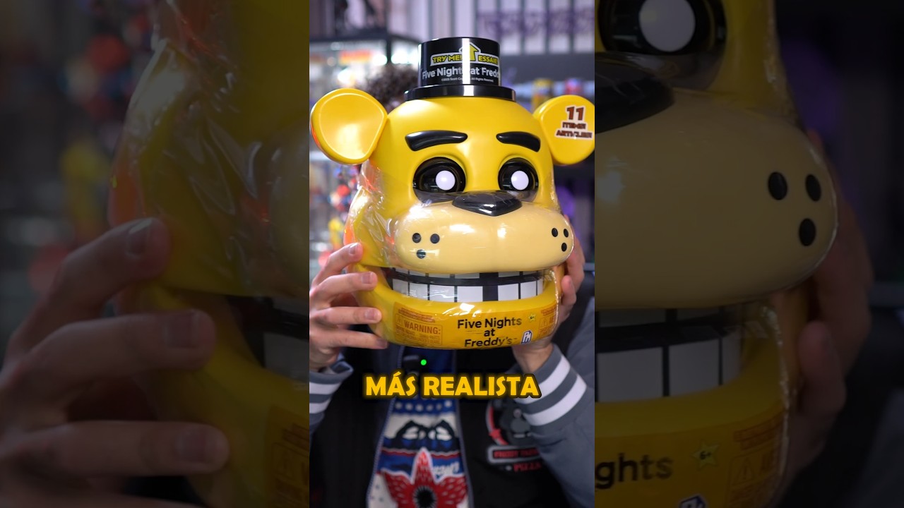 El Juguete MÁS REALISTA de Golden Freddy FNAF 🐻 #fnaf #fivenightsatfreddys #freddyfazbear