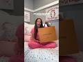 UNBOXING MY FIRST DESIGNER PURCHASES | louis vuitton boulogne &amp; recto verso #unboxing #haul