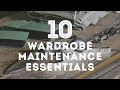 10 Wardrobe & Clothing Maintenance Essentials - How To Take Care Of Your Suits, Pants, Shoes, Hats
