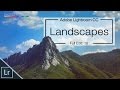 Lightroom Landscape Editing - PIC Community Edit - Lightroom CC/6  tutorial before and after