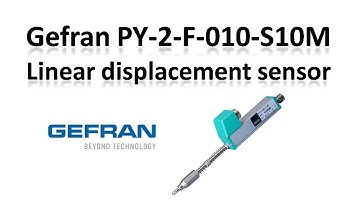 Gefran Linear displacement sensor PY-2-F-010-S10M / Linear encoder / Eltra Trade