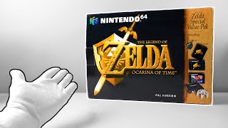 N64 'ZELDA' Console Unboxing [Ultra Rare]  Nintendo 64 The Legend of Zelda Ocarina of Time