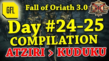 Path of Exile 3.0 Fall of Oriath: DAY #24-25 Compilation from Youtube and Twitch
