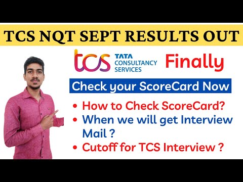 TCS SEPT NQT Results Out | TCS NQT Expected Cutoff | TCS PAID NQT Results | TCS Interview Mail