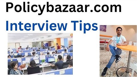 Policybazaar Interview Tips || Policybazaar Interview Questions for Freshers || Policybazaar Jobs