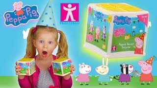 NEW PEPPA PIG SECRET SURPRISE PARTY BOX | unboxing | Toys for preschoolers