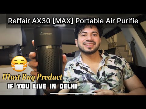 Car Air Purifier | Reffair AX30 [MAX] Portable Air purifier for Car, Home & Office | Must Buy
