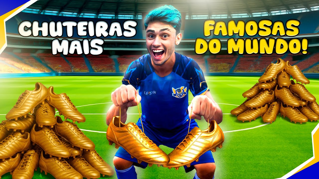 TESTANDO AS CHUTEIRA MAIS LENDÁRIAS DO CANAL! *só as melhores*
