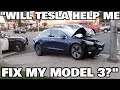 Fixing Tesla Model 3 With the NEW Tesla Parts Catalog!