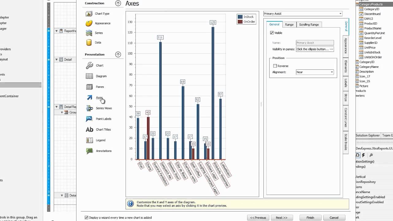 Devexpress Pie Chart Data Binding