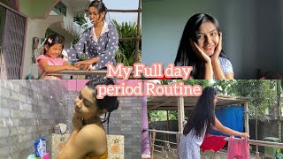 My Full Day Period Routine Period Care Vlog Jenia Brahma