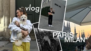 VLOG: PARIS - MILAN / мои европейские приключения