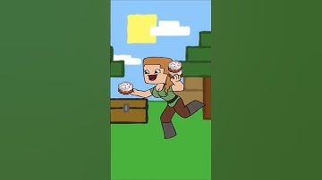 This is how cakes are really made🤢🤮🎂 #minecraftcartoon #subscribers #2danimation #loop #fun