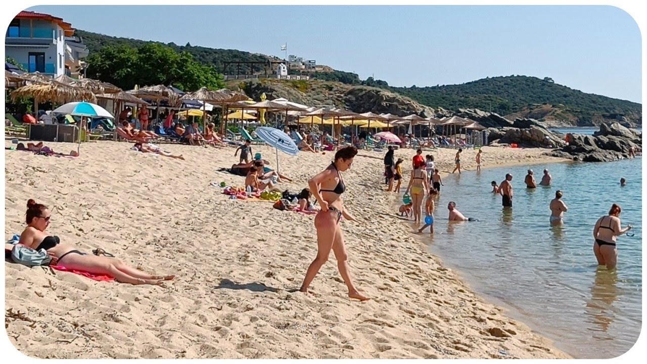 Sarti, Grčka, plaža