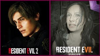 Resident Evil 2 Remake vs Resident Evil 7 Comparison