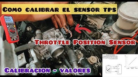 COMO CALIBRAR SENSOR TPS CON MULTIMETRO ✅