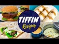 Veg. Tiffin recipes | Veg Burger | Soya Kebab Wrap | Banana Puttu | Ven Pongal