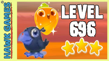 Farm Heroes Super Saga Level 696 - 3 Stars Walkthrough, No Boosters