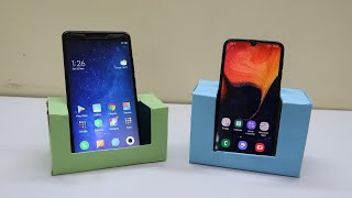 How to make a Mobile Phone Stand | DIY Cardboard box Ideas | Homemade Mobile phone holder | DIY