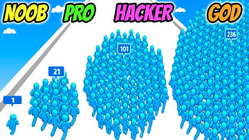 Feed Run - NOOB vs PRO vs HACKER vs GOD