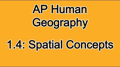 1.4: Distance Decay, Time-Space Compression, & More Spatial Concepts! AP Human Geography #shorts