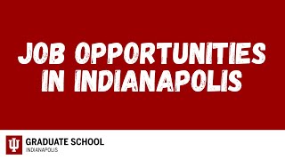 Job Opportunities In Indianapolis
