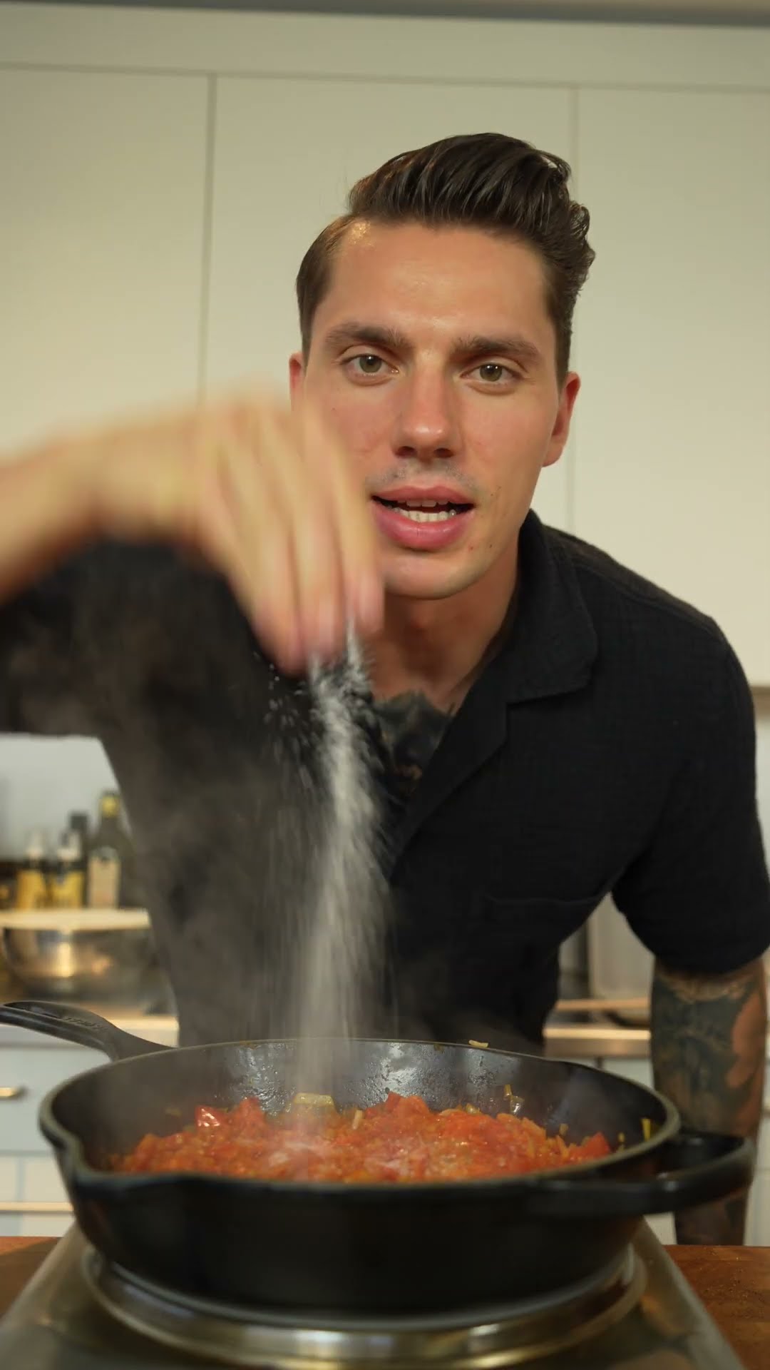Kichererbsen Curry mit Reis und Naan #shorts - YouTube