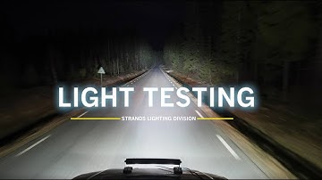 LIGHT TESTING - SIBERIA SRC 22" - STRANDS LIGHTING DIVISION