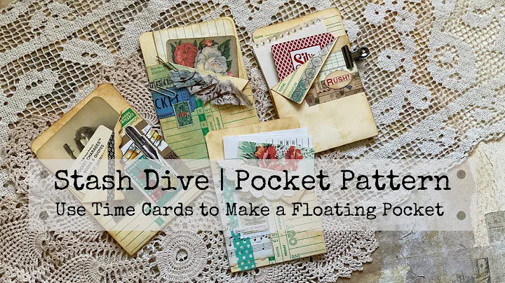 Stash Dive - Use Time Cards - Pocket Pattern