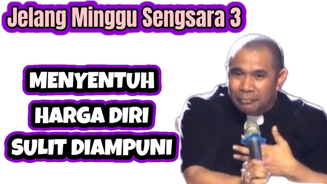 27 Februari 2026_ MENYENTUH HARGA DIRI ORANG LAIN SULIT DIMAAFKAN, 