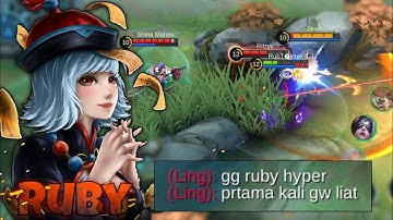 Jangan Aneh2 Deh Masa Ruby Hyper! Build Ruby Tersakit Dan Terkuat 2022 - MLBB